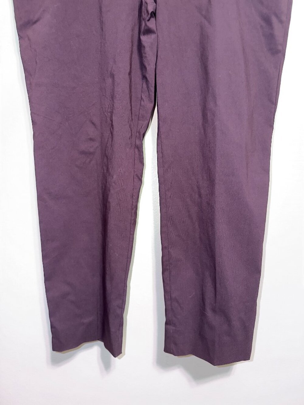 Chioco's Plus Size 16 Pull On Comfort Waist Pants Plum Purple Curvy Fit - Picture 5 of 7